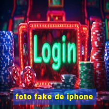 foto fake de iphone